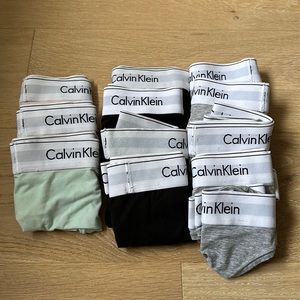 12 Pairs Women’s Calvin Klein Underwear